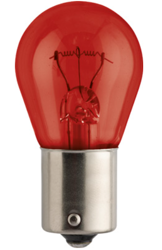 лампа A 12V PR21W BAW15d PHILIPS RED смещ. цоколь