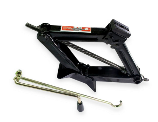 домкрат ромбовый  1,5Т 110-393мм  резиновая опора Dk