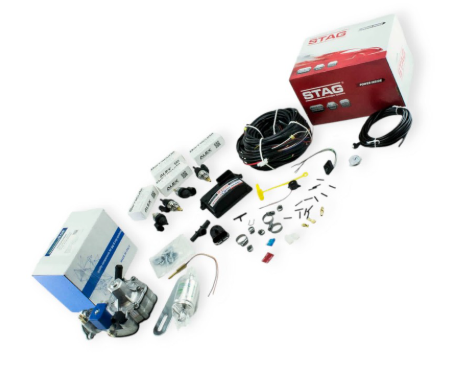 к-кт (4п) 4ц.STAG-4 QBOX BASIC, ред.Nordic (170л.с),форс.Valtek т.30, 4ц., 3 Ом,,фил,дат