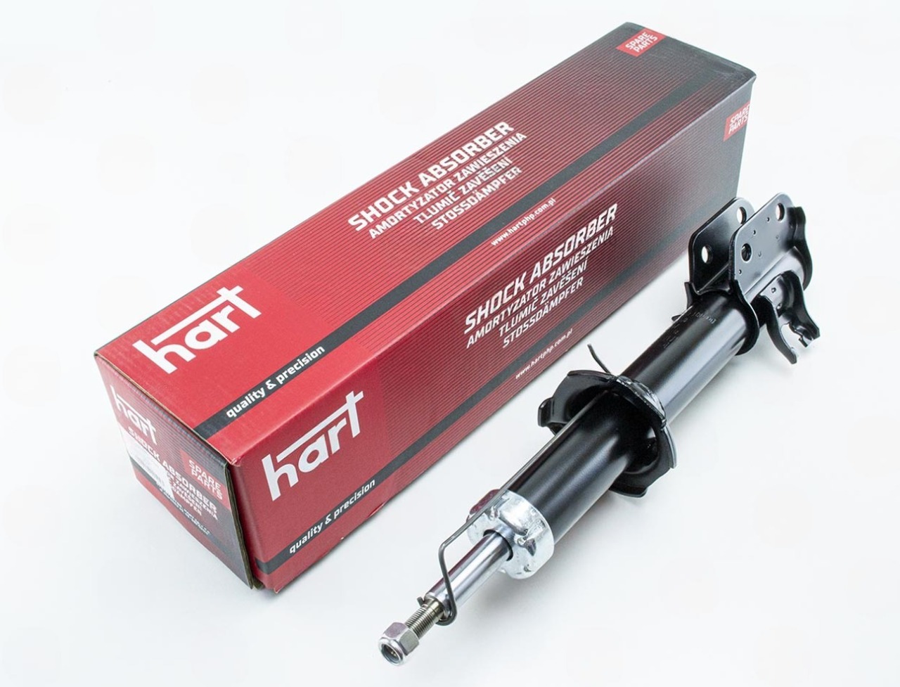 амортизатор пер. Opel Agila 00-> левый L  (HART)