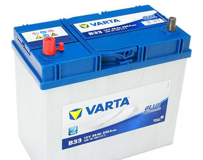 Аккумулятор VARTA  45Ач 330А Asia Blue Dynamic (B33) (1) (2 года гар) 5451570333132 - зображення 2