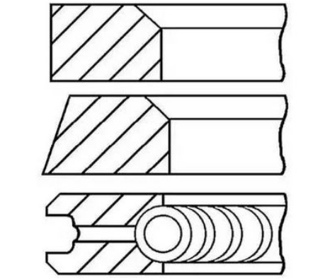 Комплект кілець на поршень