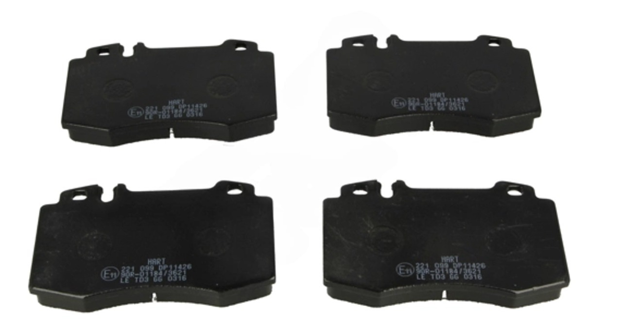 колод.торм. пер. MB C-Class W203, S-Class W220, W221, M-Class W163   (HART)