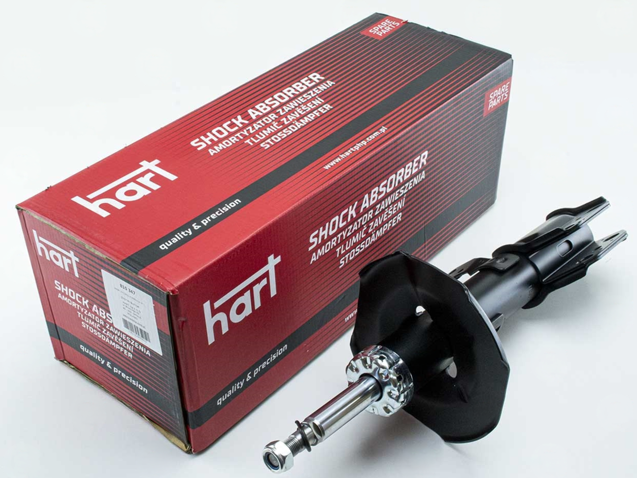 амортизатор пер. Toyota Corolla Verso правый R 04->  (HART)