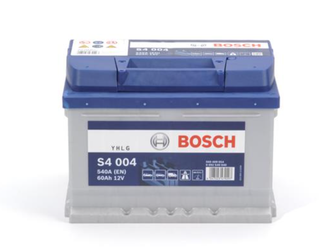 Аккумулятор Bosch S4 Silver (низкий) 60Ah, EN 540 правый "+" 242x175x175 (ДхШхВ)