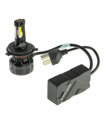 лампа LED H4 12V Type PL-03 65W 5000K 12000L радиатор с вентилятором+ обманка