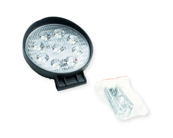 фара дополнительная LED  круглая 110х42 (Дм/Ш) 27W EPISTAR дальний