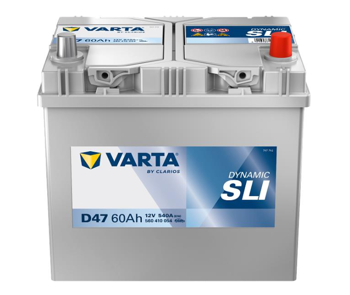 Аккумулятор VARTA BLUE DYNAMIC 60Ah, EN 540, правый "+" 232x173x225 (ДхШхВ) Japan | 6СТ-60 АзЕ (D47)