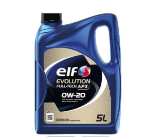 Моторна олива Elf Evolution Full-tech APX / 0W20 / 5л. / (ACEA C5, API SN, ILSAC GF-5 )