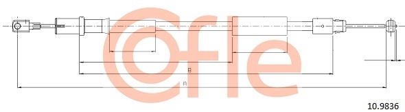 Трос ручника