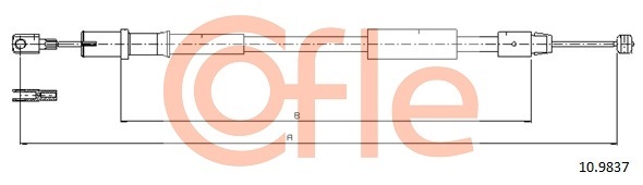 Трос ручника