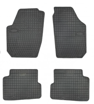 коврики салона Skoda Fabia II 2007-2014  борт 1см, евроклетка