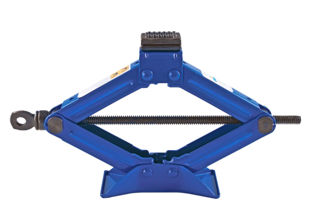 домкрат ромбовый   1Т   110-330мм  резиновая опора Lavita LA 210110 - зображення 2