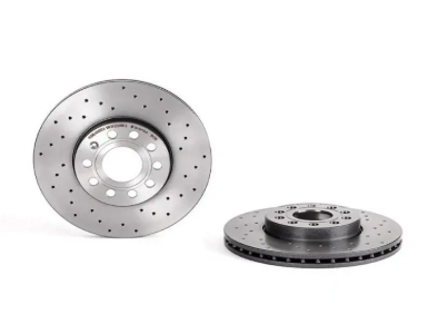 диск тормозной пер. VW Caddy III 03->  (288mmx25mm) фаска 112mm  (MAXGEAR)