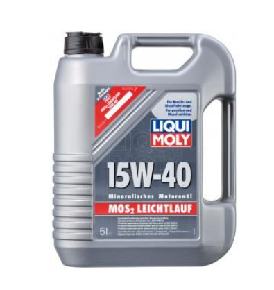 Моторна олива MoS2 LEICHTLAUF 15W-40  (API SL/CF, ACEA A3-04/B4-04 ) 5л