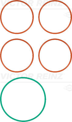 Комплект прокладок, впускной коллектор.