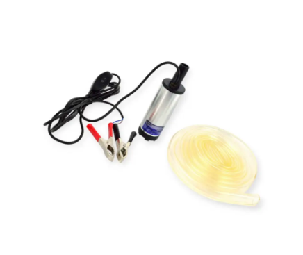 насос для перекачки топлива погружной 12В/12л/d38/штуцер 16мм  Geko + шланг 3м