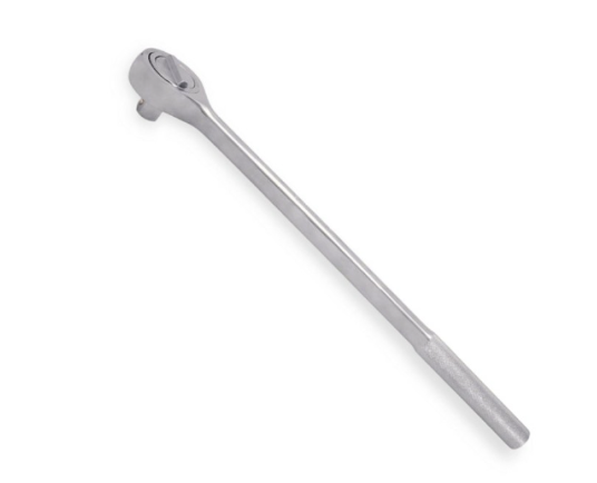 трещетка с квадратом  3/4" 45 зубов 500 мм CrV Intertool