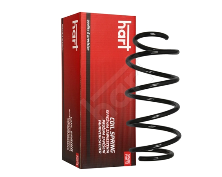 пружина пер. VW Passat B6, Seat Toledo, Leon 1.2-1.6i 05->  (HART)