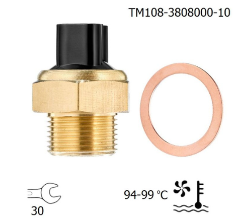 датчик включения вентилятора 09 (t99-94) Авто-Электрика