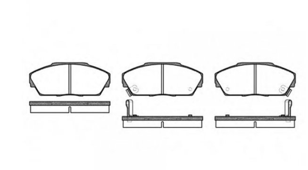 Гальмівні колодки дискові
