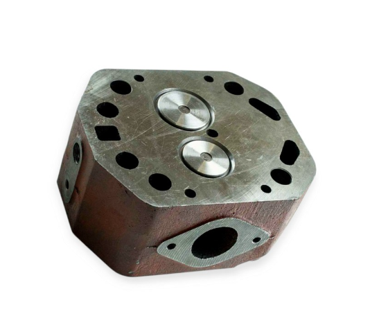 головка цилиндра в сборе на мотоблок ZUBR (на мототрактор под форсунку O21m) 251424 - зображення 2