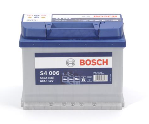 Аккумулятор BOSCH  60Ач 540А S4 (L2) (1) (2 года гар)