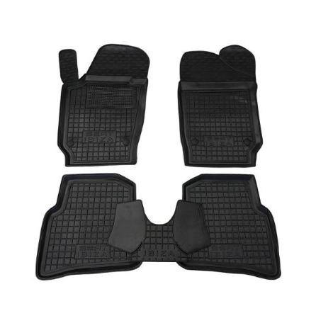 коврики салона Seat Ibiza 2012-> (3;5 дв.) борт 2,5см, с перемычкой