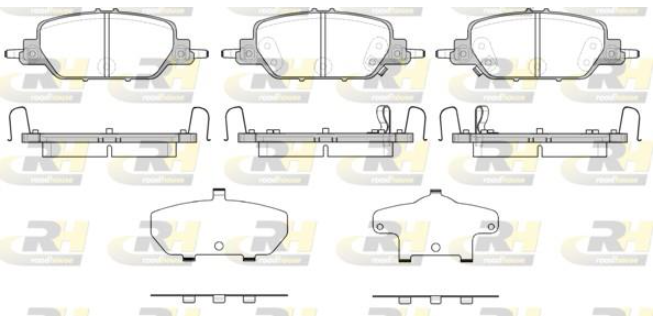 Гальмівні колодки дискові