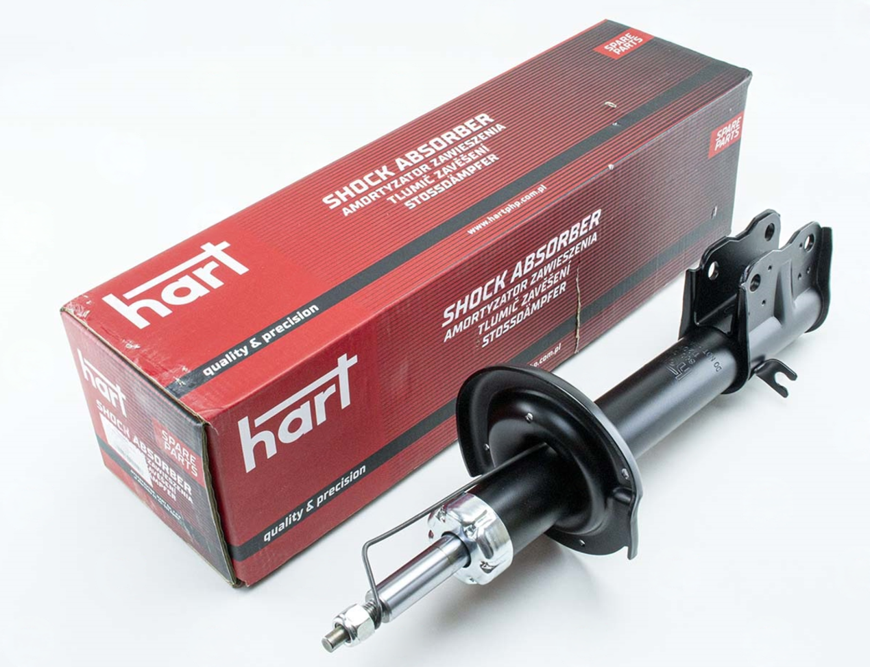 амортизатор пер. Mitsubishi Colt VI правый R 04->  (HART)