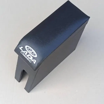 подлокотник ВАЗ 2101-06  черный  с вышивкой (кожзам)