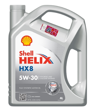 масло Shell 5W-30 Helix HX8 (4л)