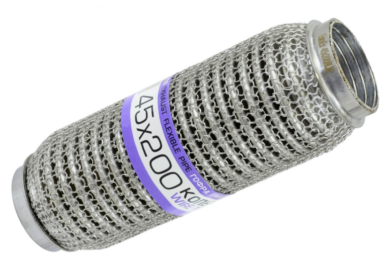 гофра 45х200  3-х слойная (EuroEx) интерлок, кольчуга