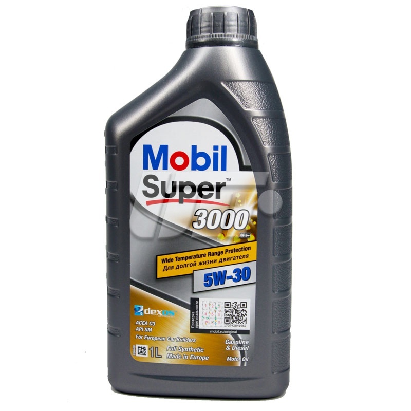 Моторное масло MOBIL SUPER 3000 ХЭ/5W30/1л. /