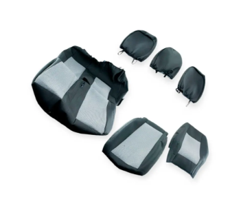 чехлы салона Mercedes Sprinter (1+2) 1995-2006 фургон "ткань" серые