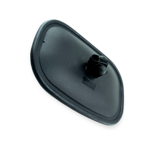 зеркало наружное 240x170мм крепл. под дугу метал. Польша RHD-023 - зображення 2