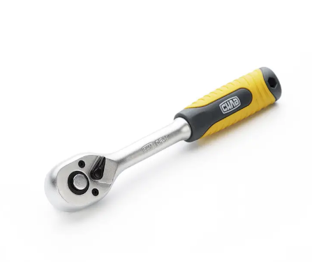 трещетка с квадратом   1/4" 24 зуба 150 мм CrV Сила