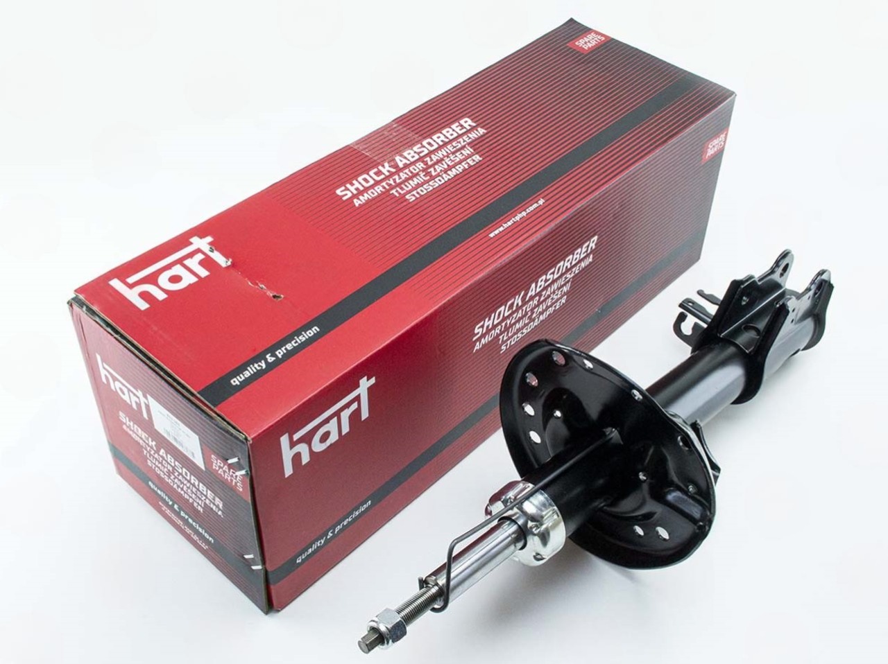 амортизатор пер. Opel Corsa D 06-> правый R  (HART)