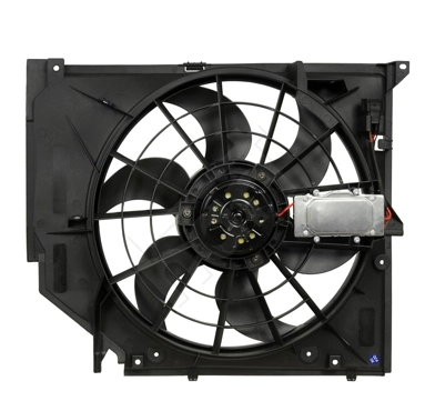 вент. радиатора BMW 3 (E46) 1.6-3.0 (98-06) (з дифузором) M45/M54/M57/N46  (HART) 607 544 - зображення 2