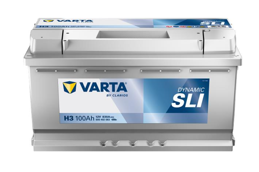 Аккумулятор - ERA SLI, 100Ah, EN 830, 353x175x190 (ДхШхВ), правый "+", 6СТ-100 АзЕ