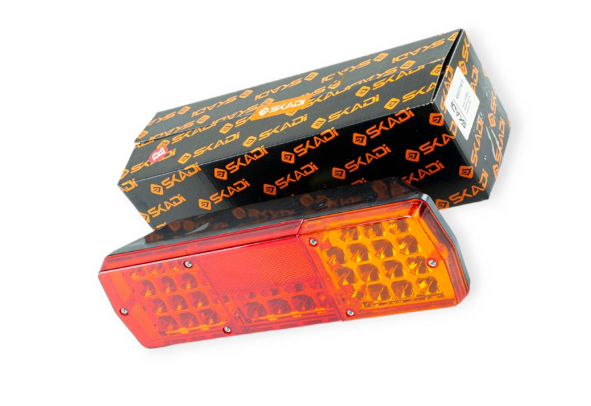 фонарь задн.КАМАЗ, ГАЗ-53  LED лев. (SKADI)