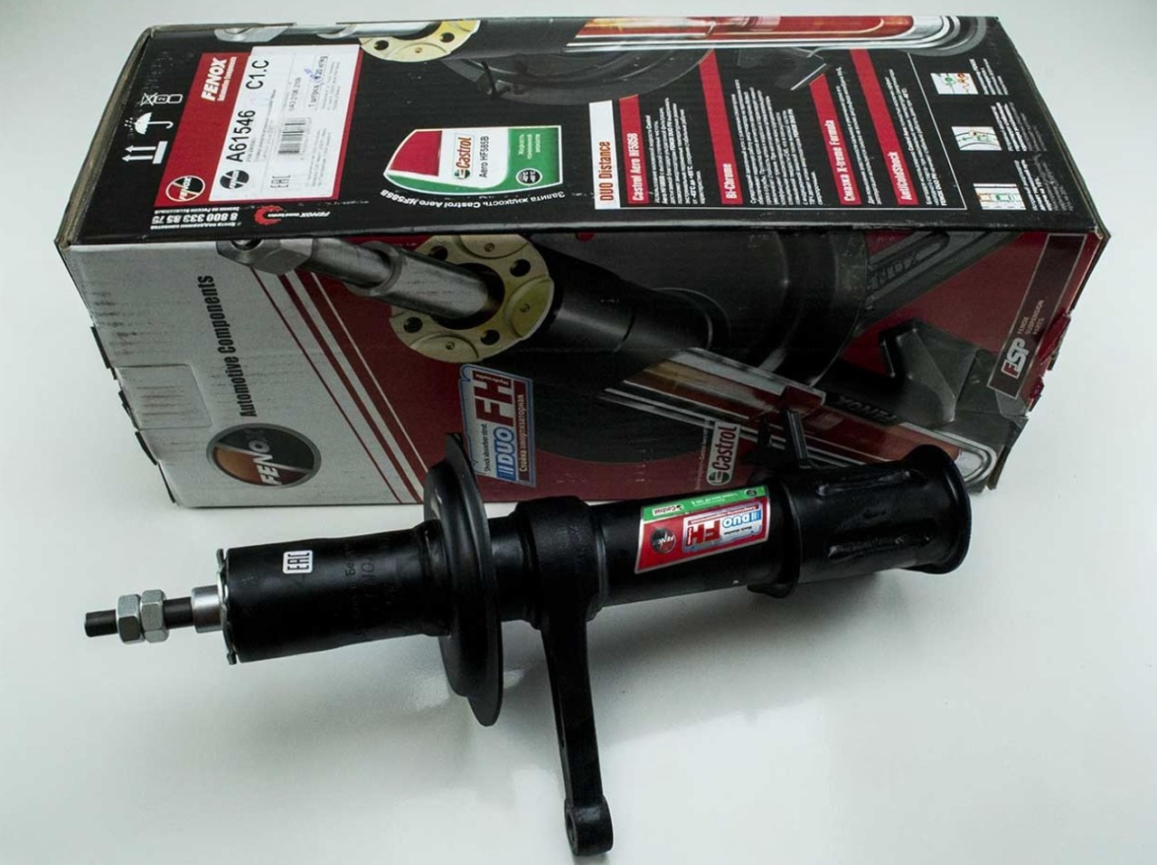 стойка передняя 2108 левая (Fenox) <А61 546С1> масл.