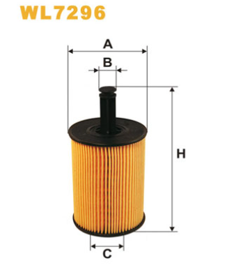 фильтр масл. VW Caddy III TDI (04-10), T5 TDI (03-09)  (WIX)