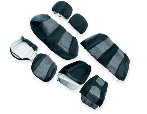 чехлы салона универс. Universal B Coper  черные ткань