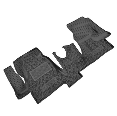 коврики салона Mercedes Sprinter I, VW LT 95-06  цельный борт 2,5см, с перемычкой