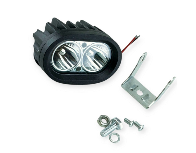 фара дополнительная LED  овал 100х70 (Дм/Ш) 20W ближний EPISTAR 54T-20W/F - зображення 1