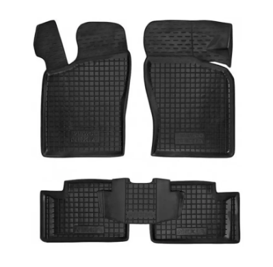 коврики салона Daewoo Nexia 1995-2016  борт 2,5см, с перемычкой