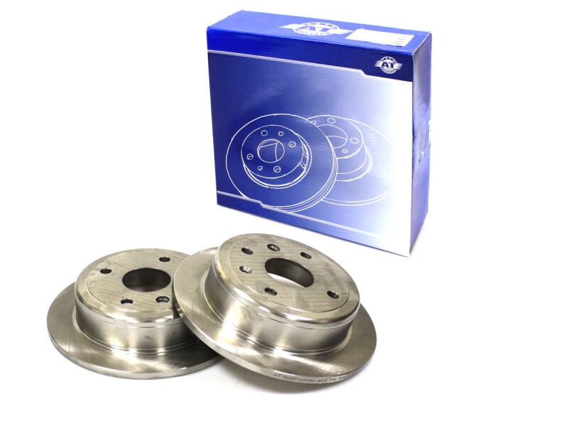 диск тормозной Chevrolet Lacetti задний d15 (96549630) (АТ)