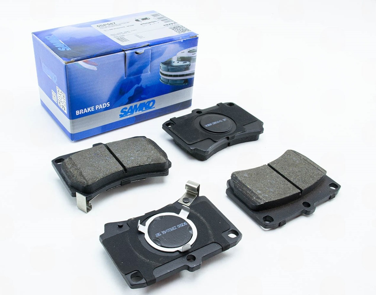 колод.торм. пер. Mazda 323 BF (86-98)  (LPR-Samko)