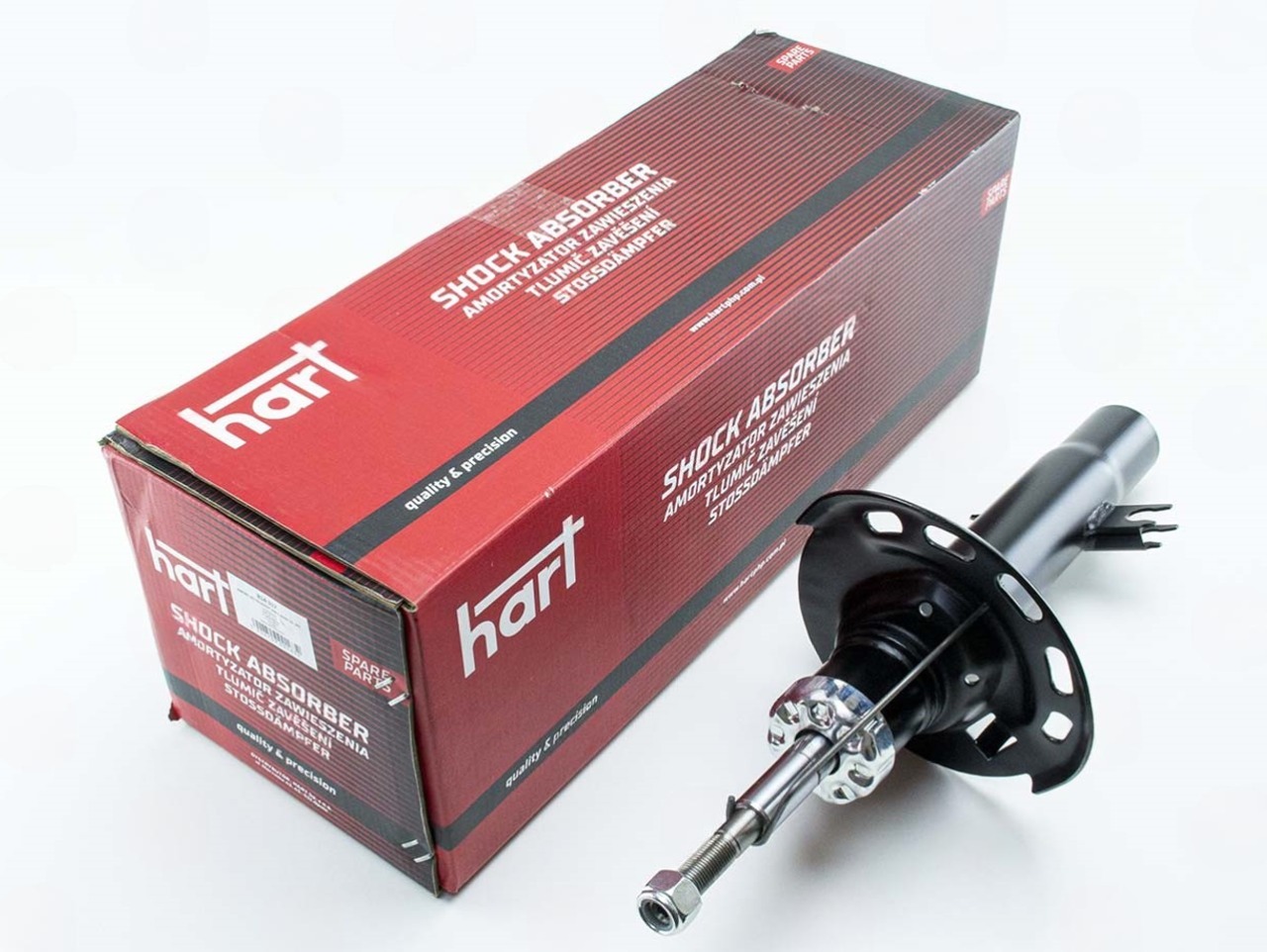 амортизатор пер. Peugeot 208 правый R 12->  (HART)